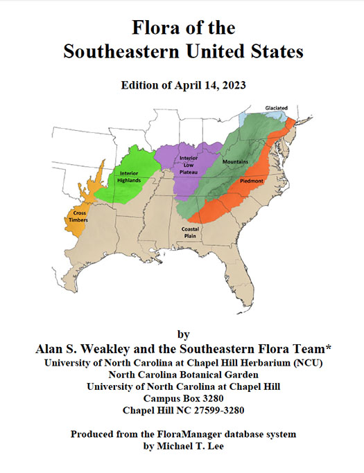 Flora of the Southeastern United States by Alan Weakley